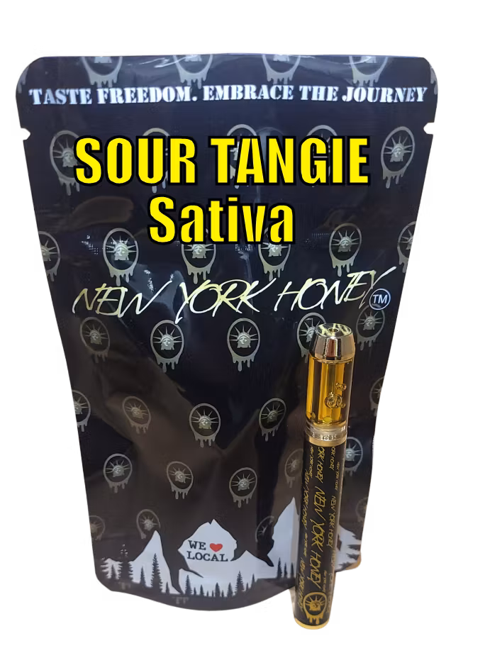 Photograph of product: New York Honey | Vanilla Frosting AIO Vape 1g | Hybrid