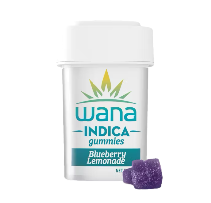Photograph of product: Blueberry Lemonade 200mg Gummies by Wana