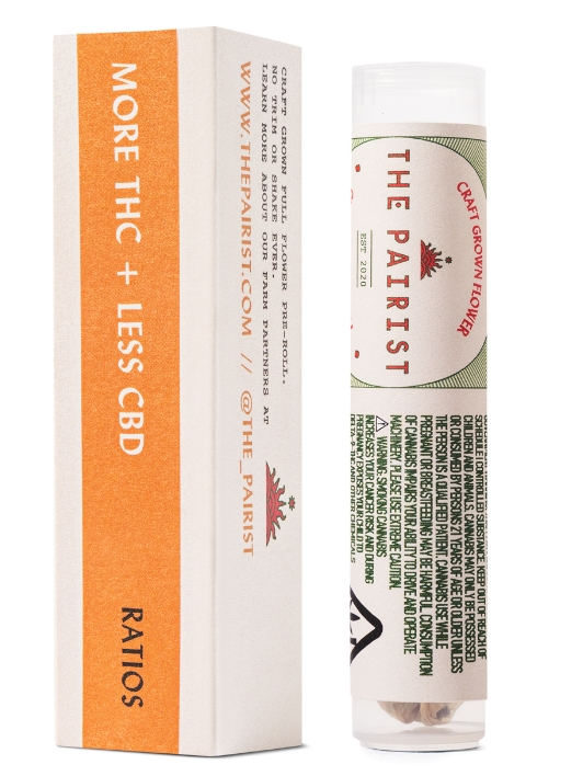 Photograph of product: The Pairist - Ice Lime "more TH-oui" Pre-Roll 1g
