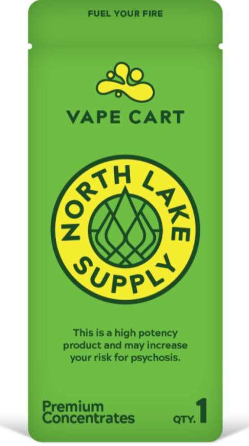 Photograph of product: North Lake Supply: Pina Colada 2G Disposable Vape
