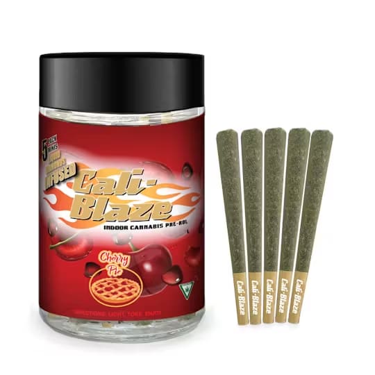 Photograph of product: Cali Blaze - Multipack Infused Prerolls - Cherry Pie