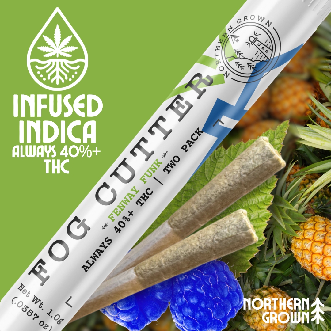 Photograph of product: Fenway Funk Fog Cutter Infused Joint - Two Pack (2) Joints