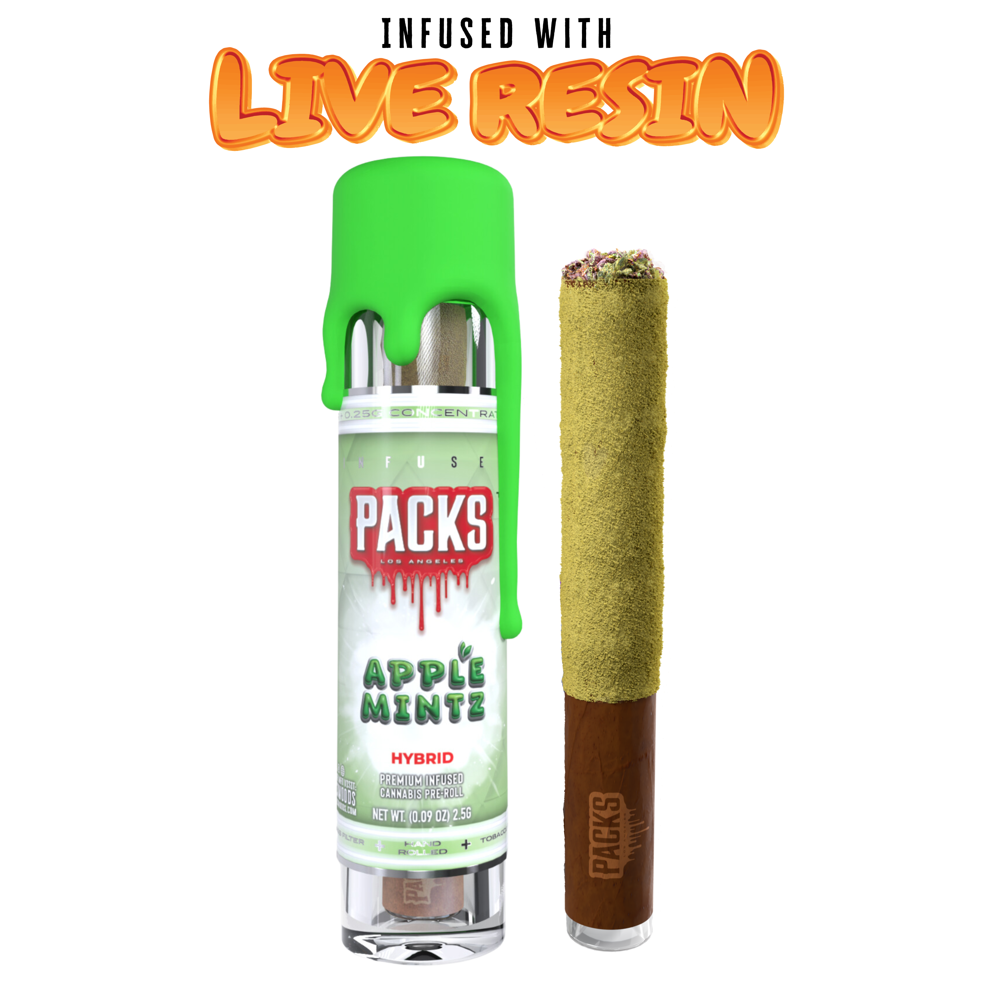 Photograph of product: Apple Mintz (Infused Blunt) | 2.5g