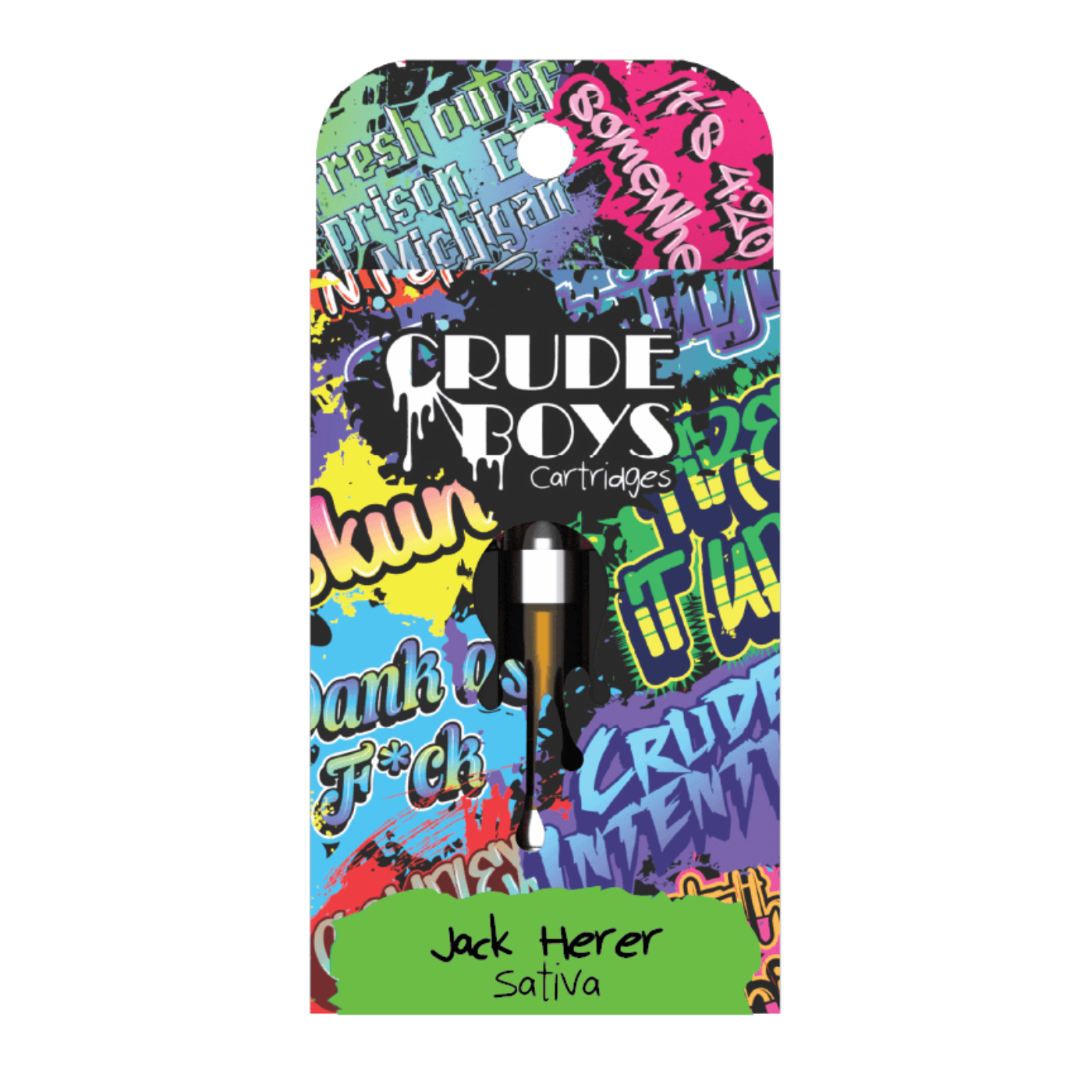 Photograph of product: Crude Boys - Jack Herer Cart