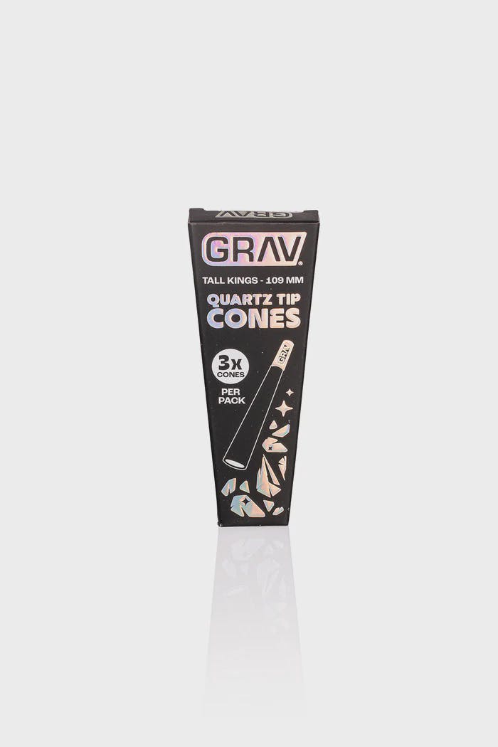Photograph of product: Tall Kings Quartz Tip Cones I Grav