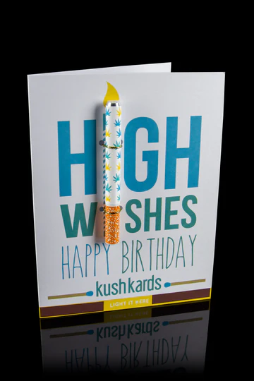 Photograph of product: KushKards | Greeting Kard with One Hitter