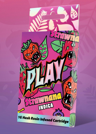 Photograph of product: Play au chocolat Infused Cart   Strawnana