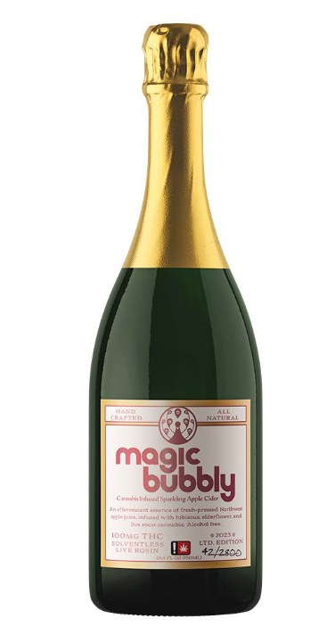 Photograph of product: Magic Soda - Bubbly Sparkling Apple Cider - GLS (B)