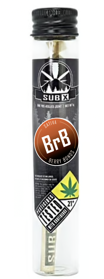 Photograph of product: Berry Bonds Pre-Roll