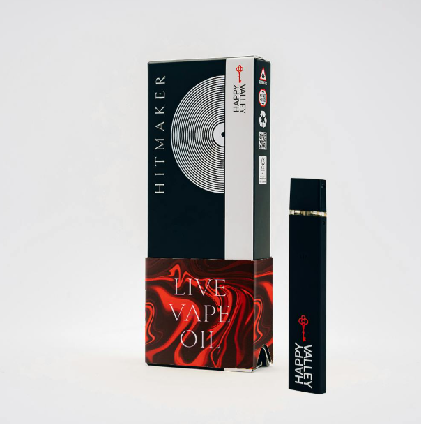 Photograph of product: Happy Valley Hitmaker Melon Baller 1g Disposable