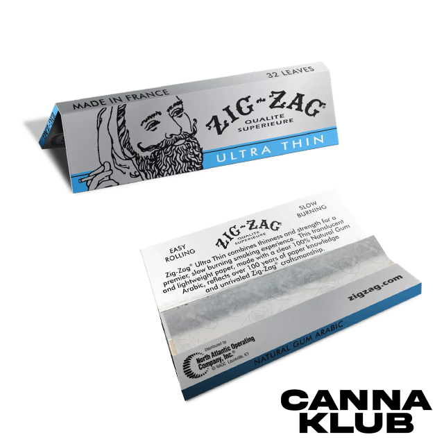 Photograph of product: ULTRA THIN 1 1/4 ROLLING PAPERS