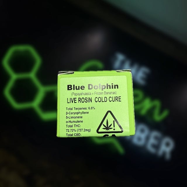 Photograph of product: Blue Dolphin Cold Cure Green Label - Concentrate