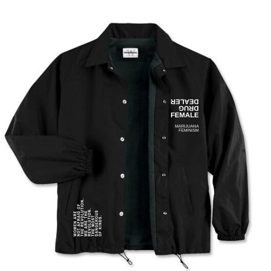 Photograph of product: Black Coach's Jacket - ["Large"]