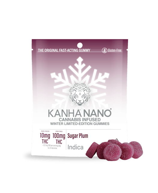 Photograph of product: Nano Sugar Plum 100mg - Indica