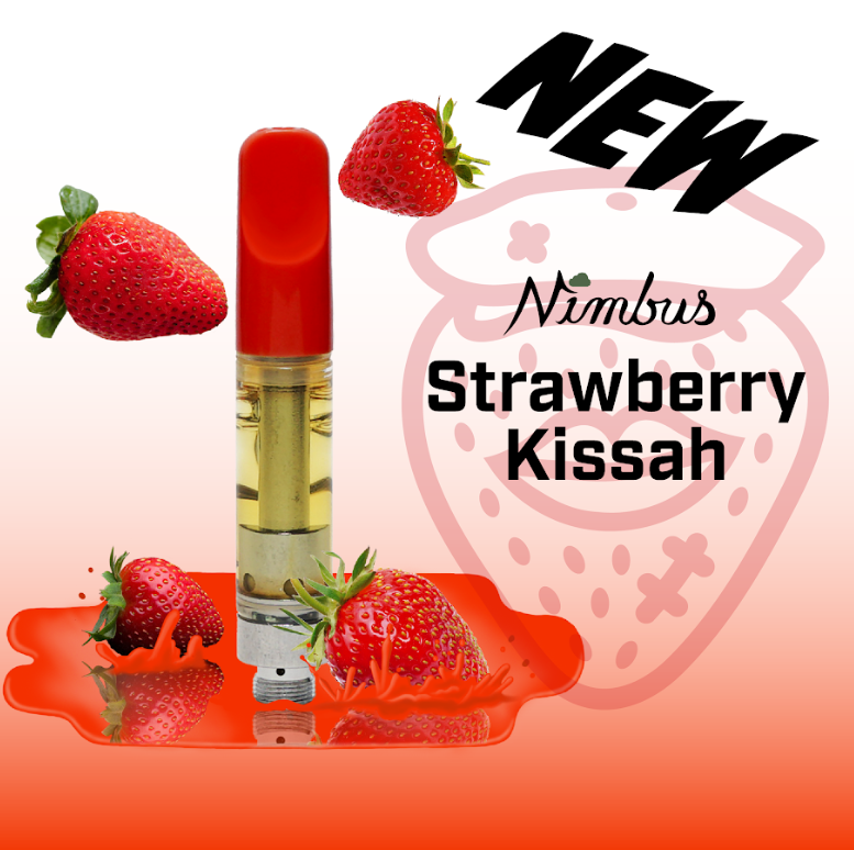 Photograph of product: Strawberry Kissah - Vape Cartridge - Nimbus