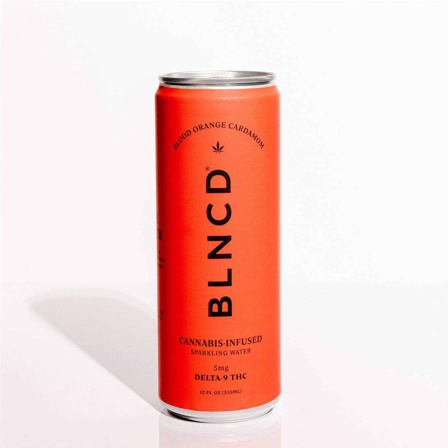 Photograph of product: BLNCD - 5mg TH-oui Sparkling Water - Blood Orange Cardamom