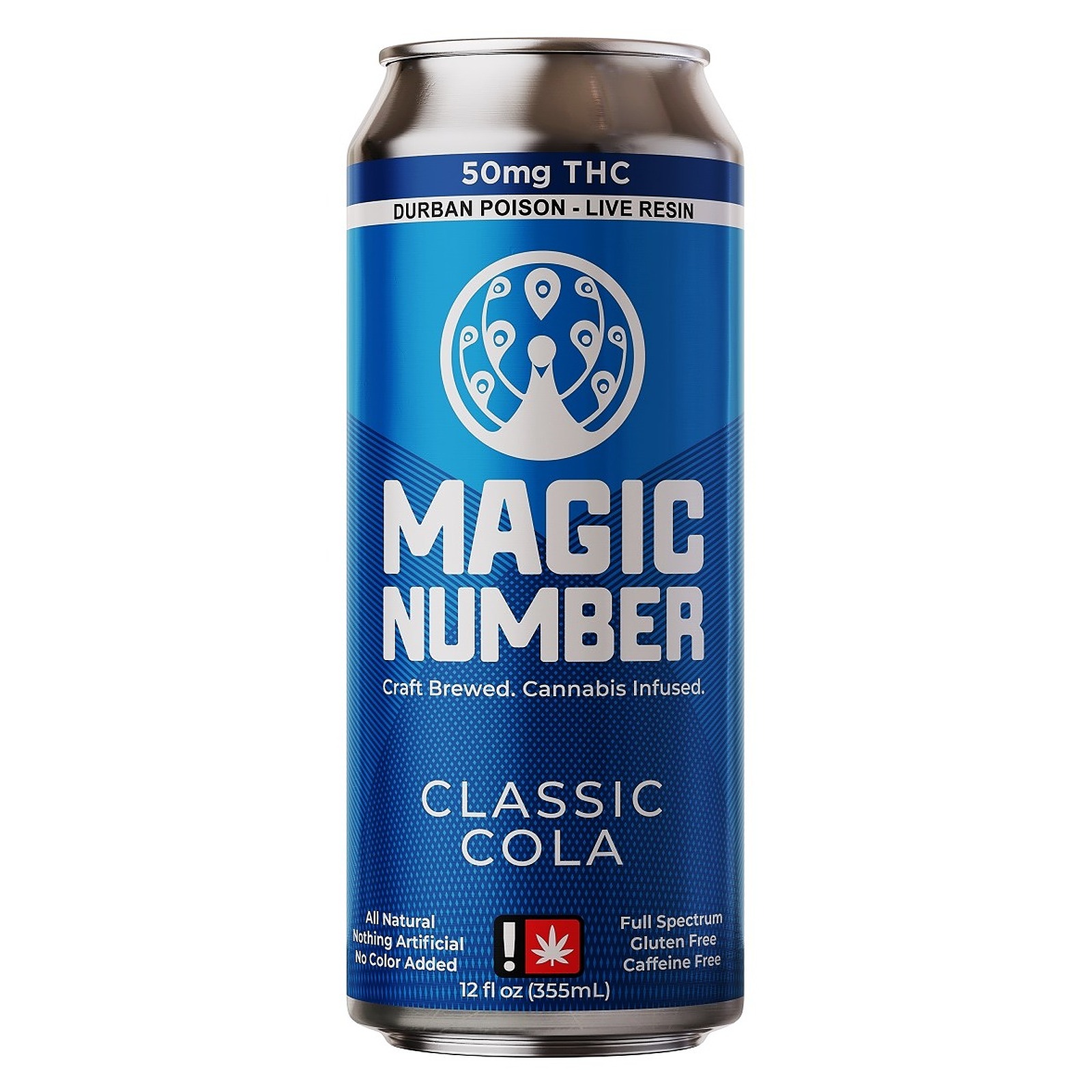 Photograph of product: Classic Cola - 50mg TH-oui (Net.Wt.12oz/355ml)