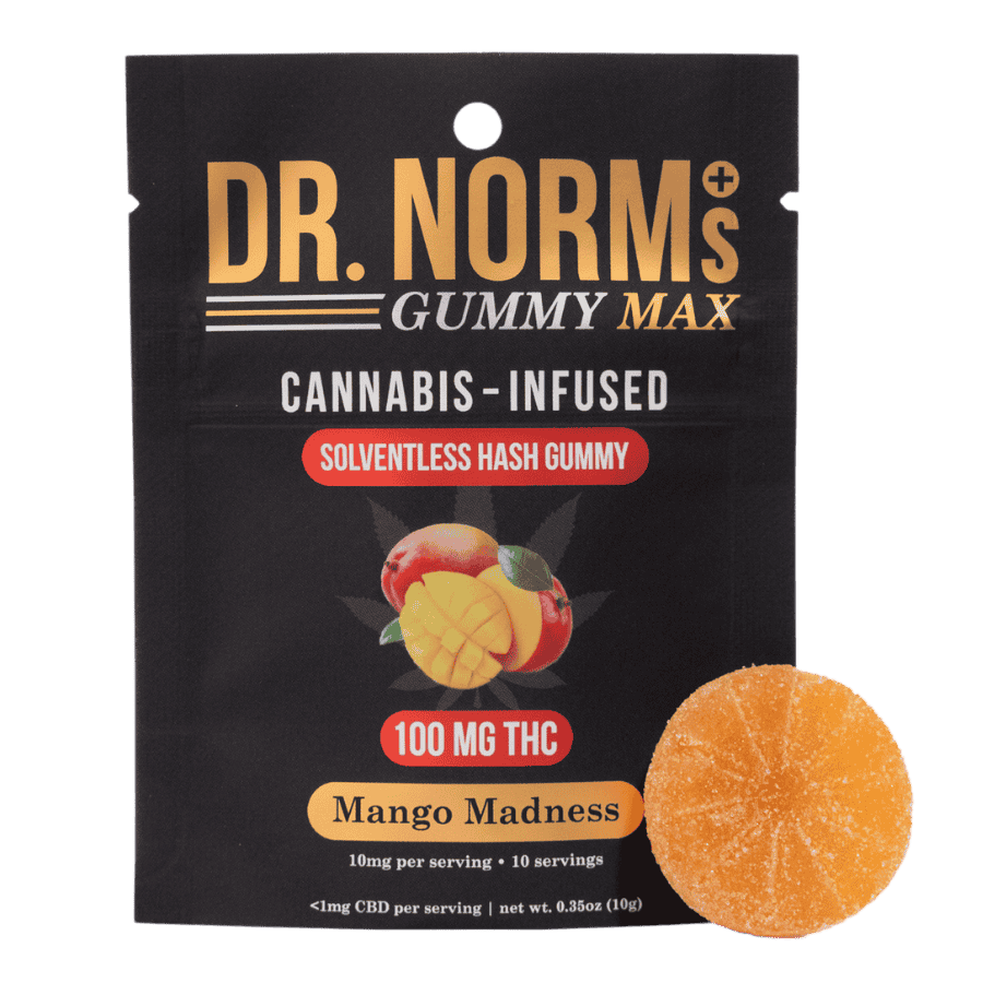 Photograph of product: MANGO MADNESS SINGLE MAX au chocolat GUMMY (SINGLE)