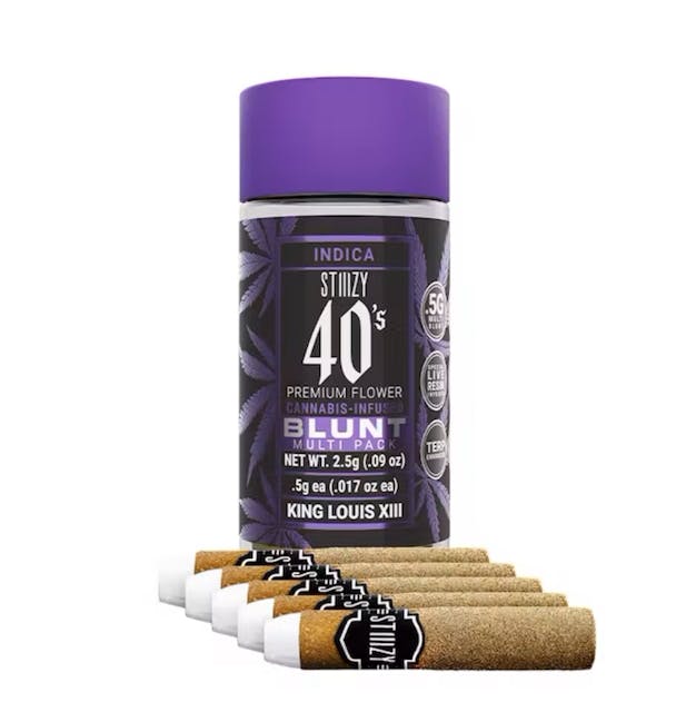 Photograph of product: 2.5G Mini Blunts Infused King louis XIII - King Louis XIII
