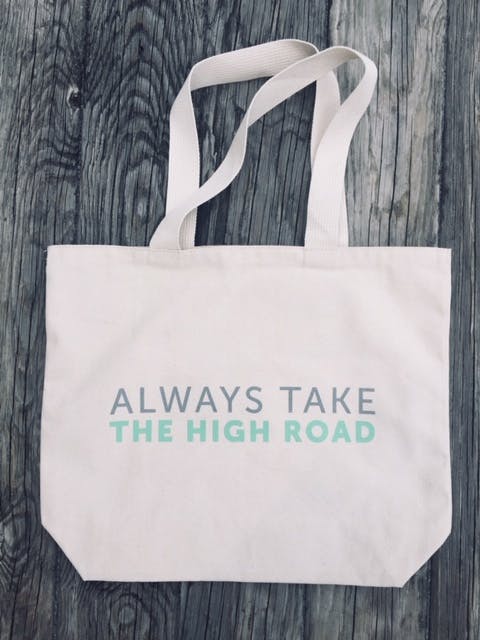 Photograph of product: Silver Therapeutics | Beige Tote Bag - 