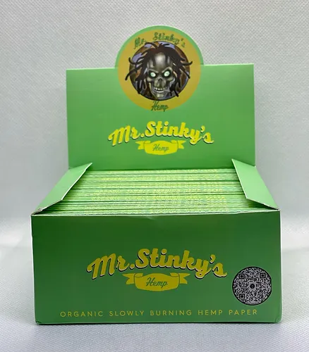 Photograph of product: Mr. Stinky's Organic Hemp Rolling Papers King Size