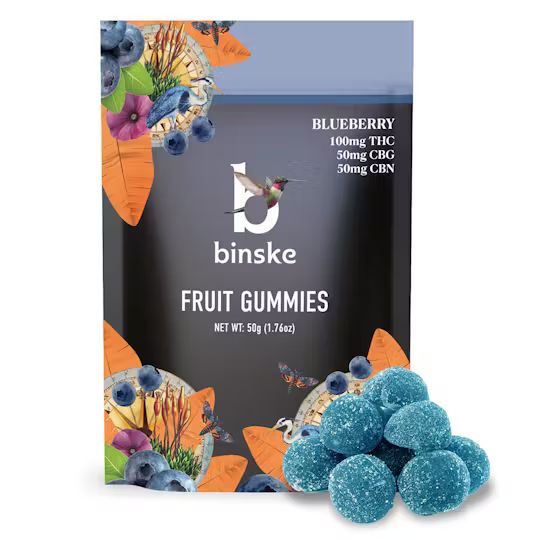 Photograph of product: BLUEBERRY 2:1:1 - GUMMIES - 100MG