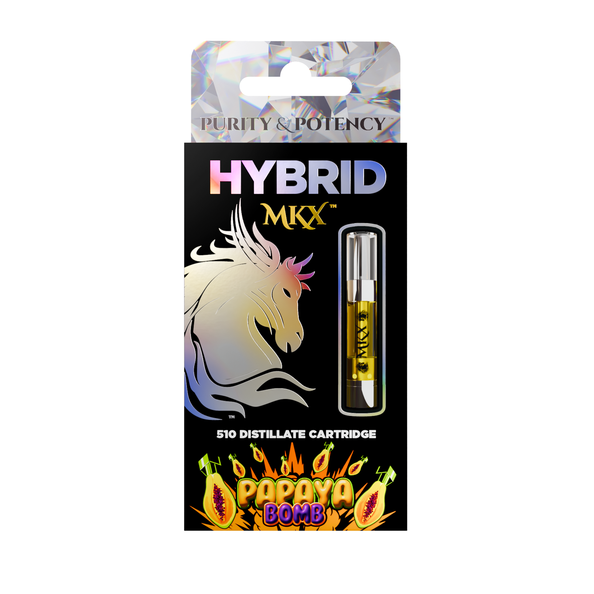 Photograph of Product: Papaya Bomb 1g Cartridge