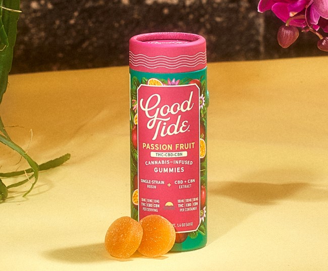 Photograph of product: 1:1:1 TH-oui:CBD:CBN Passionfruit | 10pk