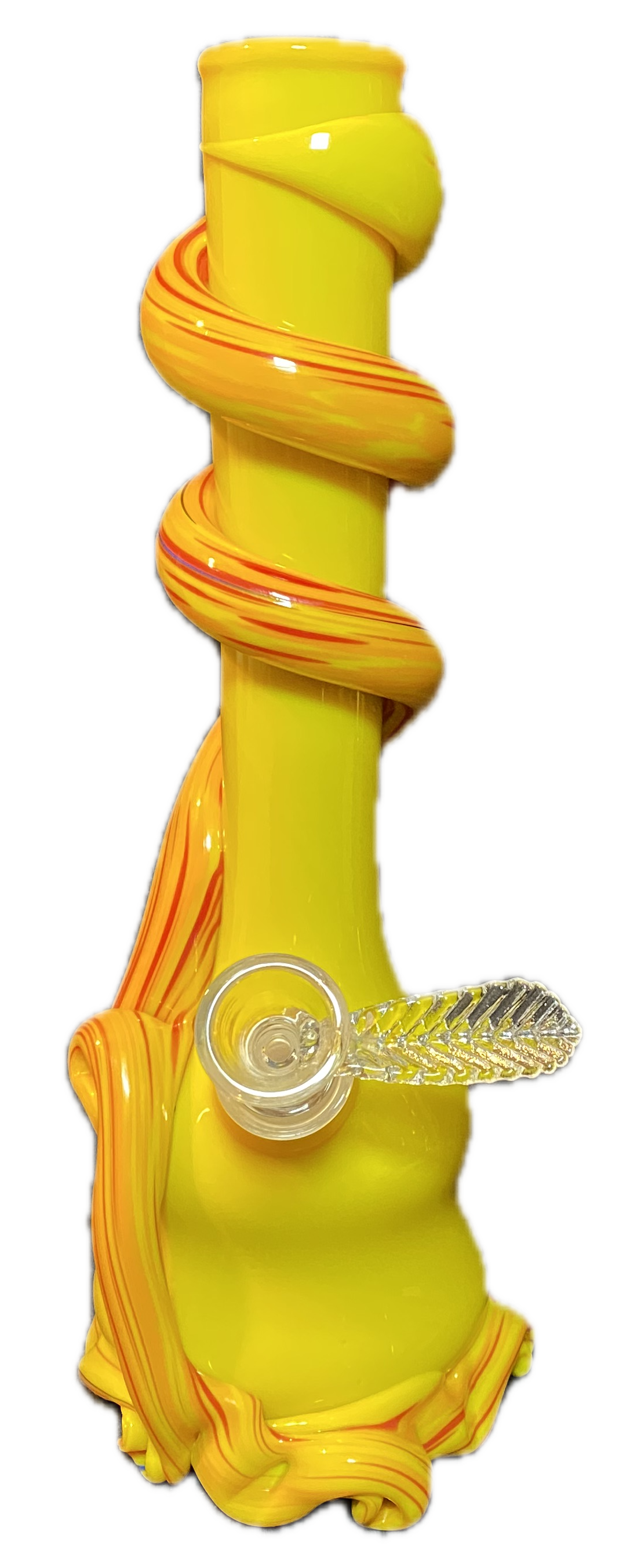 Photograph of product: Yellow Full Wrap Bong