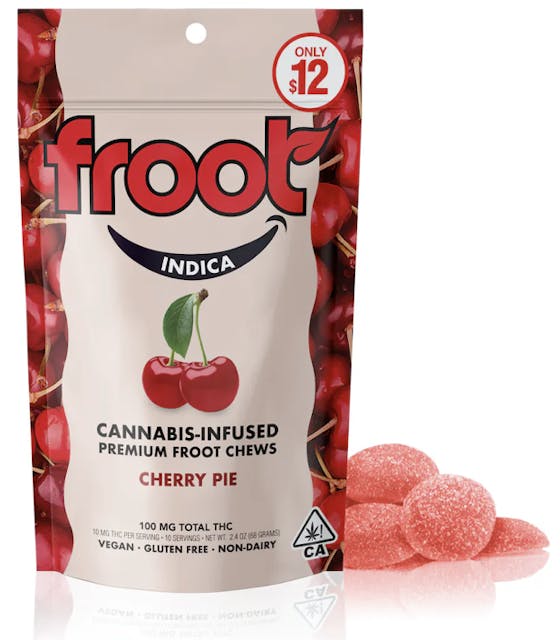 Photograph of product: Cherry Pie - (I) 100mg Gummies - Retail