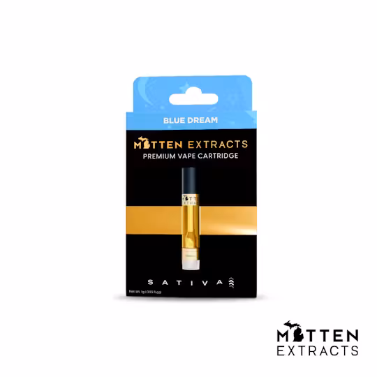Photograph of product: REC Mitten - Blue Dream Vape