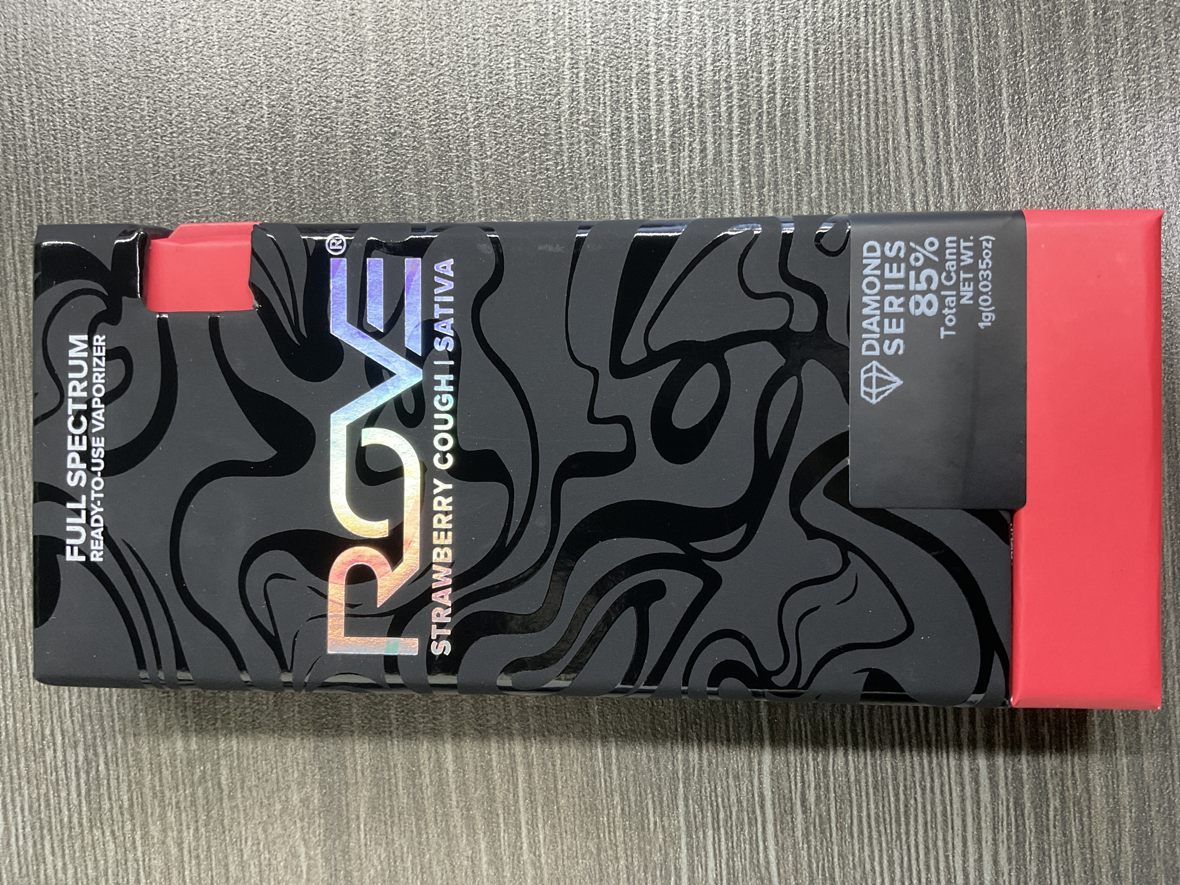 Photograph of product: Rove | 1g | Strawberry Cough | RTU
