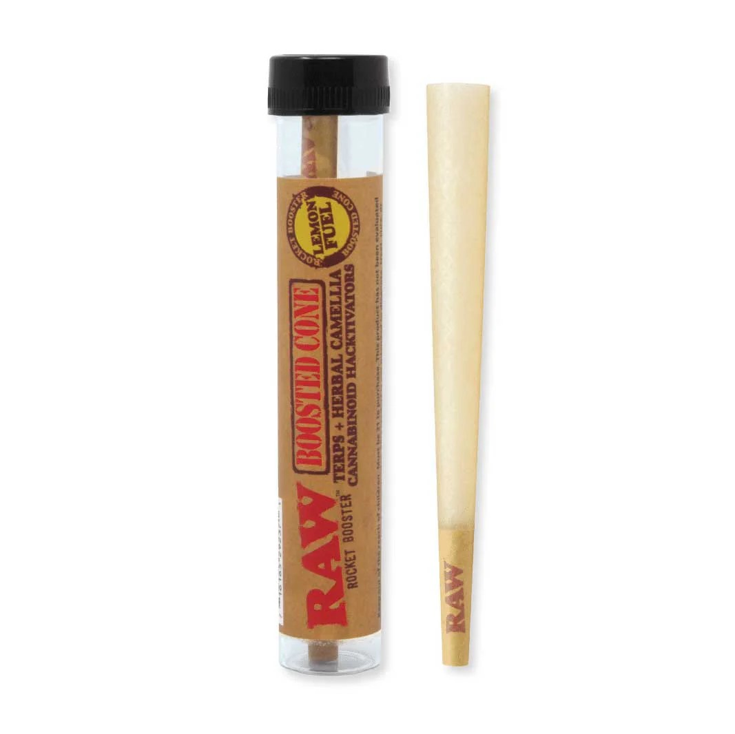 Photograph of product: Raw Boosted Cones - Lemon Fuel