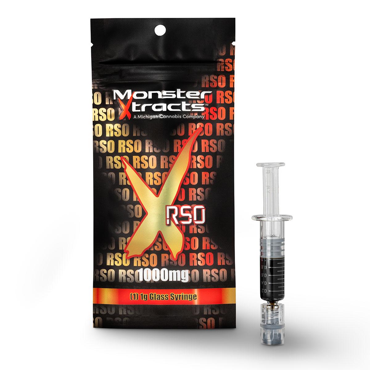Photograph of product: Monster Xtracts RSO Syringe | 1g