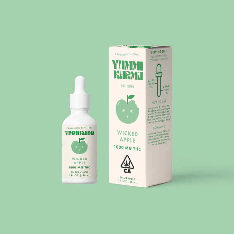 Photograph of product: Yummi Karma - Wicked Apple Tincture 1000mg