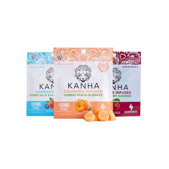 Photograph of product: Watermelon Gummy-100mg- Kanha - 