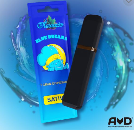 Photograph of product: Blue Dream | 1G Disposable Cart