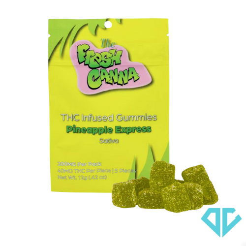 Photograph of product: Fresh Canna Pineapple Express Live Resin Gummies 200mg