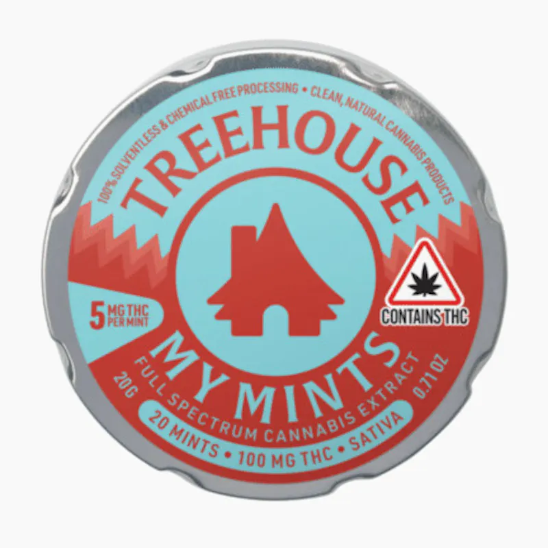 Photograph of product: Treehouse - Oui'd Mints 200MG