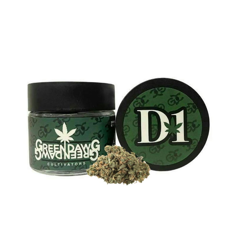 Photograph of product: Green Dawg - D1 - Indoor - 3.5g