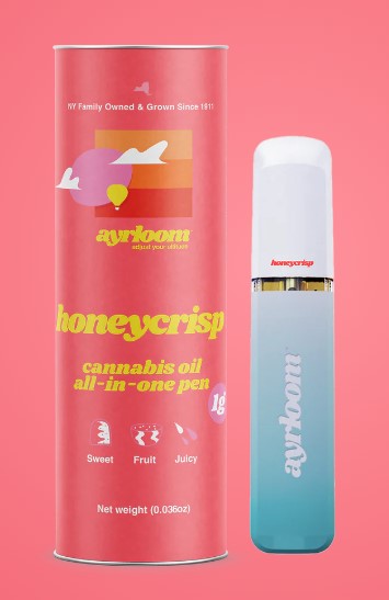 Photograph of product: Ayrloom | Honeycrisp | Disposable Vape 1g