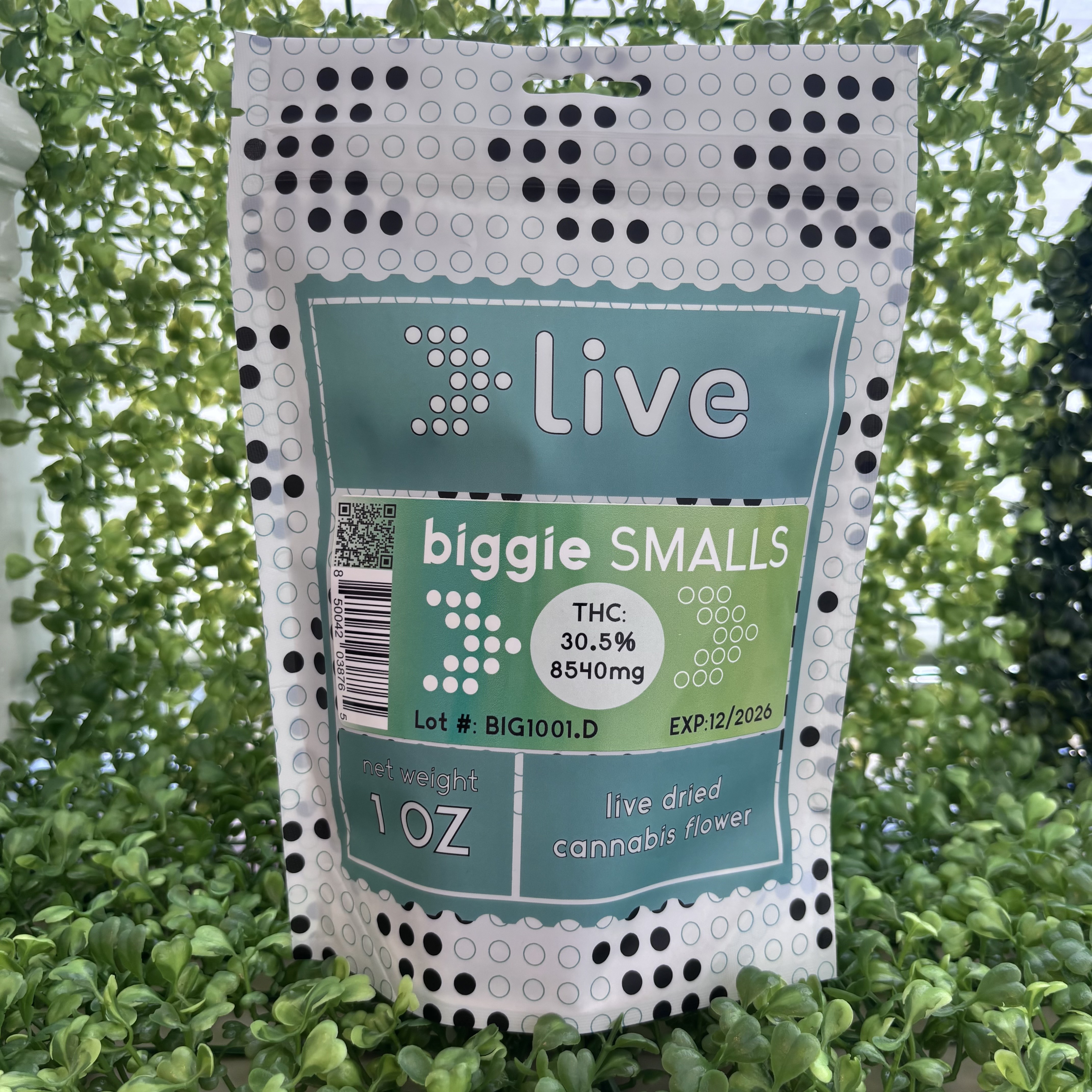 Photograph of product: Live - biggie SMALLS - Flower - 28g