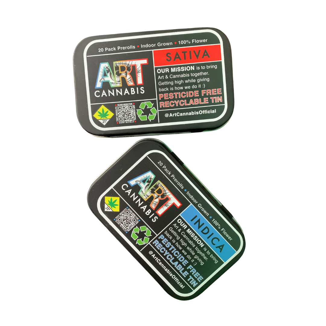 Photograph of product: Art Oui'd Himbo Pre-Roll Pack Oui'd 20 x .5g