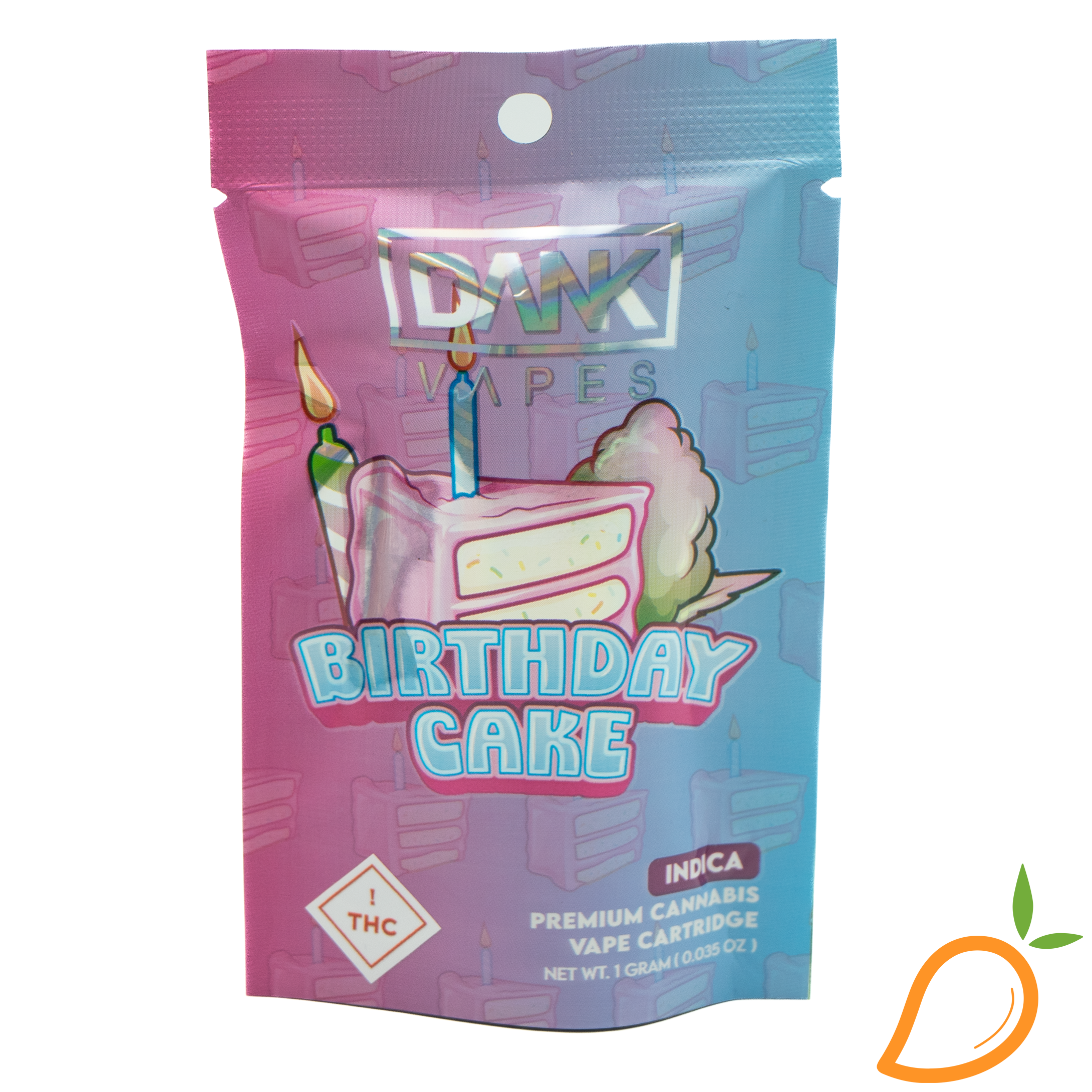 Photograph of product: 1g Birthday Cake Vape Dank