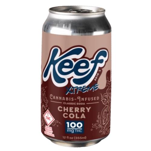 Photograph of product: Keef Xtreme Soda 100mg Cherry Cola
