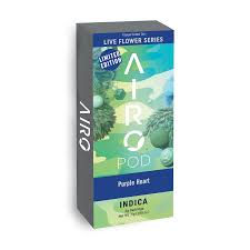 Photograph of product: AiroPod Live Flower Cartridge Purple Heart 0.5g