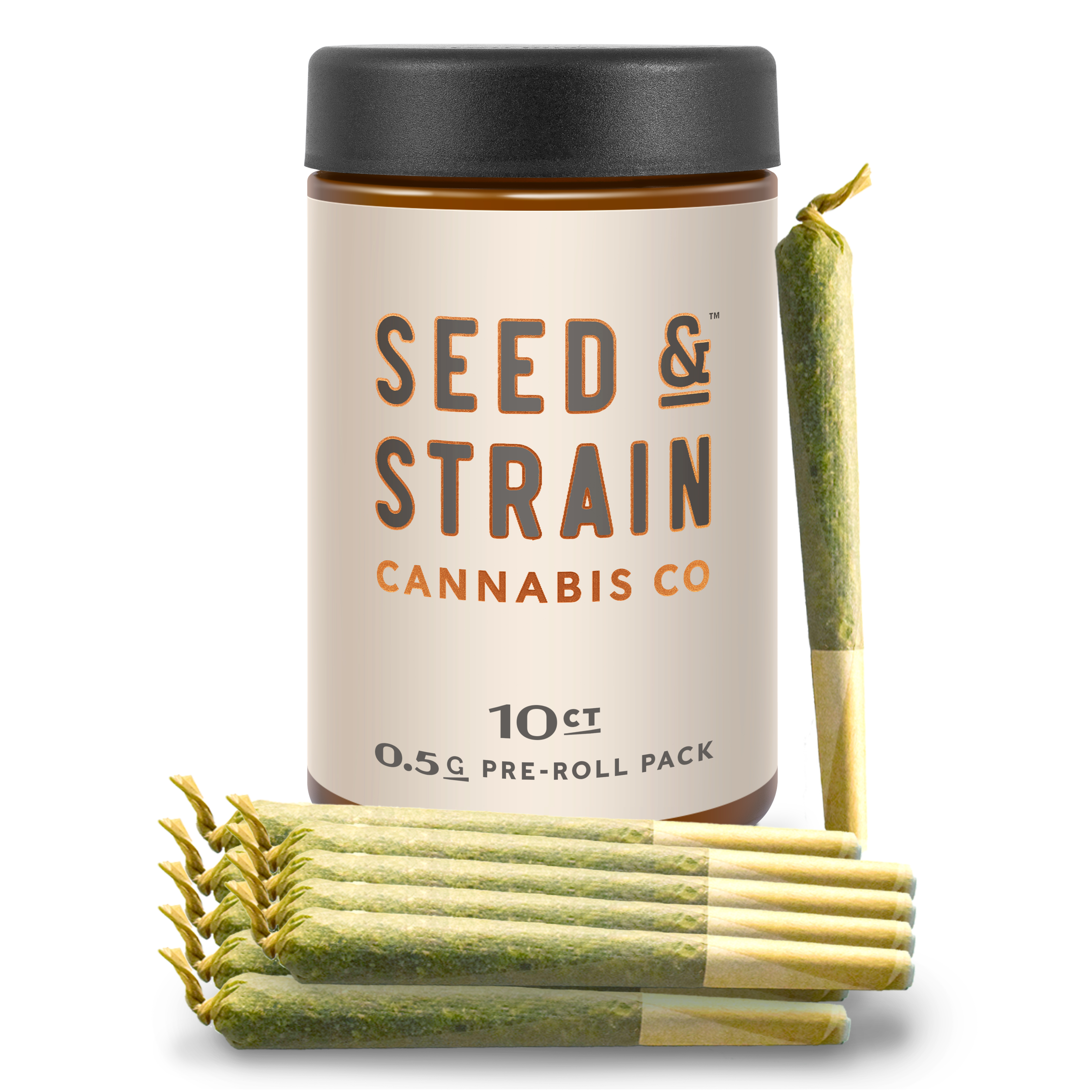 Photograph of product: 9lb Cherries | Pre-Roll 10pk | 0.5g | By Seed & Strain