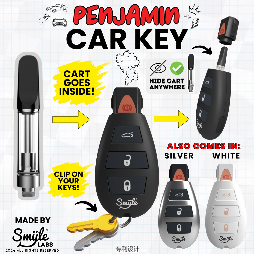 Photograph of product: CAR KEY CART PENT - WHITE