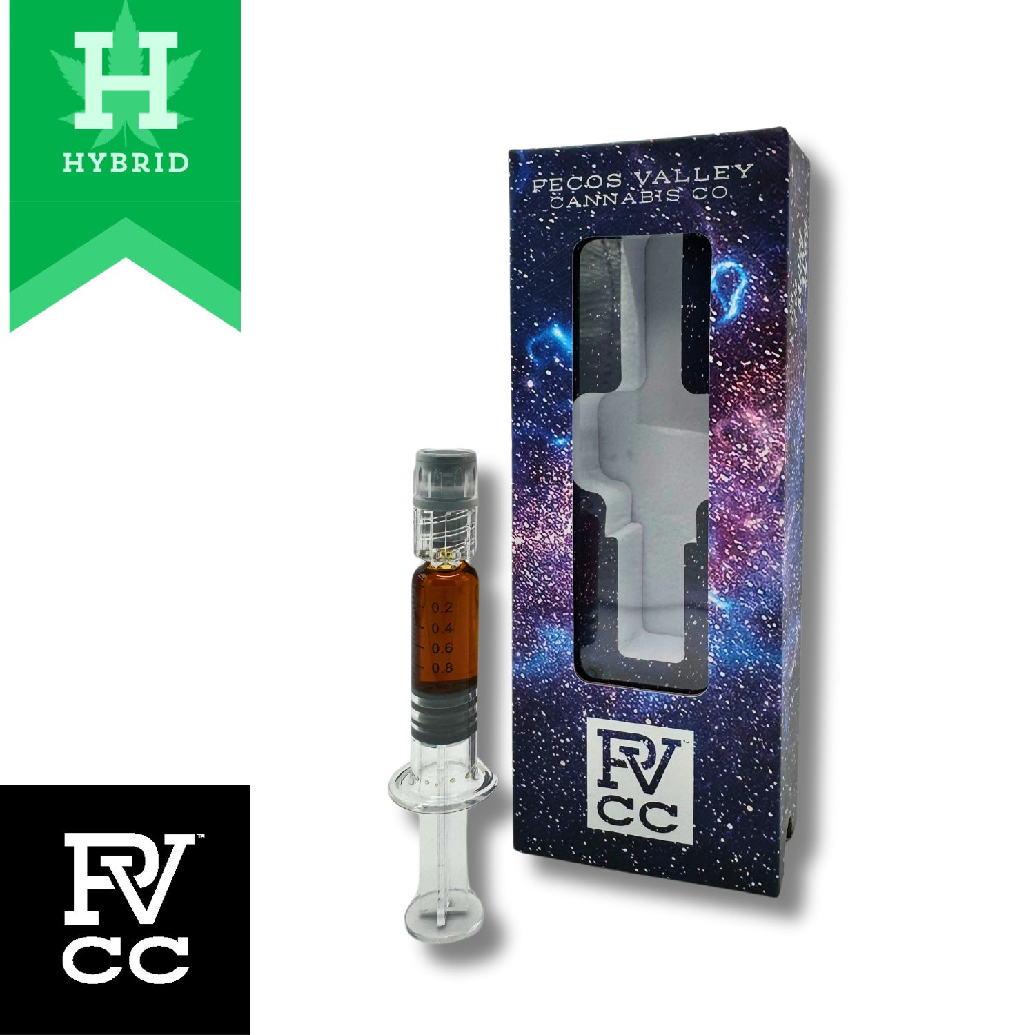 Photograph of product: PVCC | Edibles TH-oui | Syringe 1.0g | 1pk | High CBD RSO | 1g