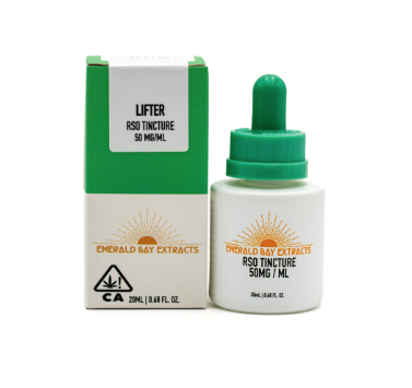 Photograph of product: Emerald Bay Extracts RSO Tincture 1000mg CBD  - Lifter 25:1